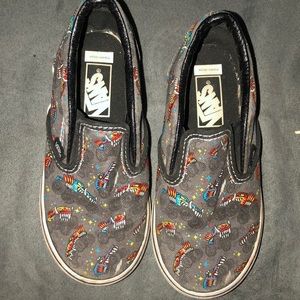 Vans off the wall toddler size 10 shoes